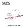 M05-034 Hollow ball (φ5.8x6.8xφ2.5mm) Parts For Pinecone Forest SG1002 / SG1002SE RC Truck