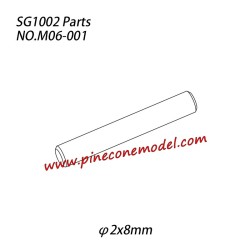 M06-001 Pin (φ2x8mm) Parts For Pinecone Forest SG1002 / SG1002SE RC Truck