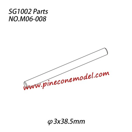 M06-008 Pin (φ3x38.5mm) Parts For Pinecone Forest SG1002 / SG1002SE RC Truck