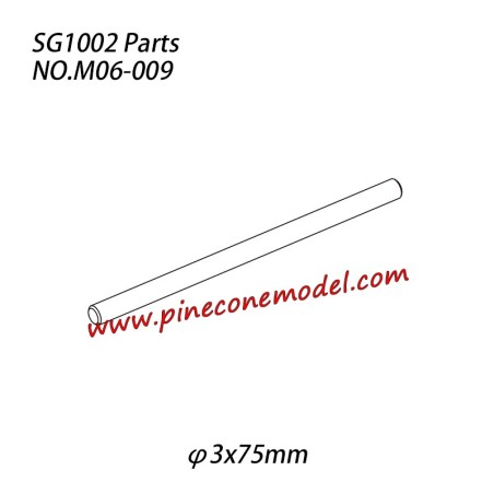 M06-009 Pin (φ3x75mm) Parts For Pinecone Forest SG1002 / SG1002SE RC Truck