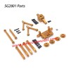 Metal Kit Upgrade Parts For Pinecone Model SG2801 Yellow