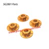 7mm Hexagonal Splicer Upgrade Parts For Pinecone Model SG2801 Top Yellow