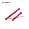 Steering Tie Rods Upgrade Parts For Pinecone Model SG2801 red left