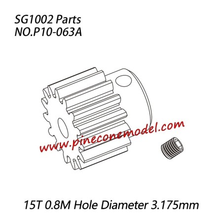 P10-063A Motor gear Parts For SG-1002 / SG-1002SE SG-RC Truck