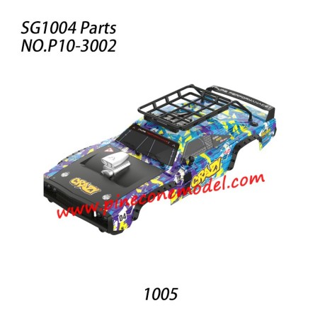 P10-3002 1005 Body assembly Parts For Pinecone Model SG-1004 RC Car