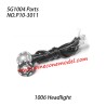 P10-3011 1006 Headlight group Parts For Pinecone Model SG-1004 RC Car