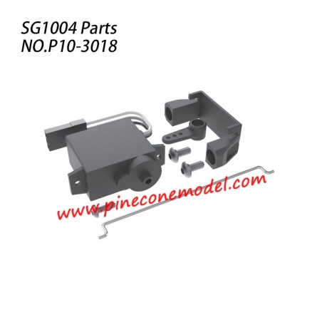 P10-3018 Tail steering gear Parts For Pinecone Model SG-1004 RC Car