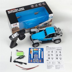 SG PINECONE FOREST 1612 1/16 High-Speed RC Car package list blue