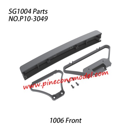 P10-3049 1006 Front bumper assembly Parts For Pinecone Forest SG-1004 RC Car
