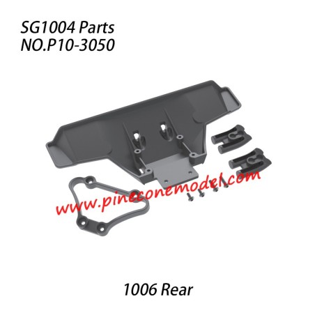 P10-3050 1006 Rear bumper assembly Parts For Pinecone Forest SG-1004 RC Car