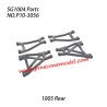 P10-3056 1005 Rear Suspension arms Parts For Pinecone Forest SG-1004 RC Car