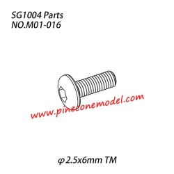 M01-016 (φ2.5x6mm TM) Hexagon socket button head machine screw Parts For SG1004 SG-RC Car