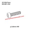 M01-036 (φ2x8mm HM) Hexagon socket head cap machine screw Parts For SG1004 SG-RC Car