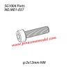 M01-037 (φ2x12mm HM) Hexagon socket head cap machine screw Parts For SG1004 SG-RC Car