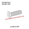 M01-040 (φ2x8mm KM) Hexagon socket countersunk head tapping screw Parts For SG1004 SG-RC Car