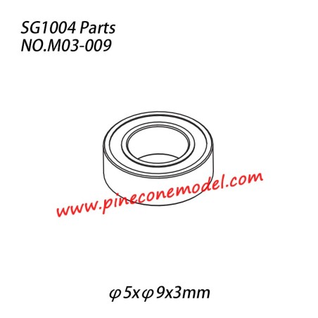 M03-009 (φ5xφ9x3mm) Ball bearing Parts For SG1004 SG-RC Car