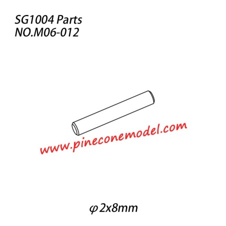 M06-012 (φ2x8mm) Pin Parts For SG1004 SG-RC Car