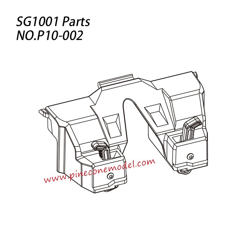 P10-002 Battery compartment cover Parts For Pinecone Model SG-1001 / SG-1001SE 1/10 RC Car P10-002 Battery compartment cover Parts For Pinecone Model SG-1001 / SG-1001SE 1/10 RC Car