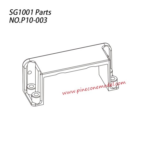 P10-003 Steering servo mount Parts For Pinecone Model SG-1001 / SG-1001SE 1/10 RC Car