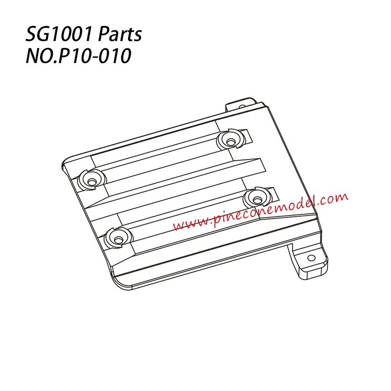 P10-010 Base plate fixed Parts For Pinecone Model SG-1001 / SG-1001SE 1/10 RC Car P10-010 Base plate fixed Parts For Pinecone Model SG-1001 / SG-1001SE 1/10 RC Car