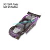 SG1202A Body assembly Parts For Pinecone Model SG-1201 / SG-1201Pro RC Car