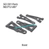 P12-007 Suspension arms (front) Parts For Pinecone Model SG-1201 / SG-1201Pro RC Car