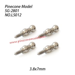 LS012 Hexagon socket double ball screw (3.8x7mm) Parts For SG-RC SG2801