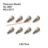 LS013 Hexagon socket head single ball screw (3.8x7mm) Parts For SG-RC SG2801