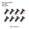 LS014 Cross countersunk machine screw (KM 1.6x5mm) Parts For SG-RC SG2801