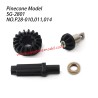 P28-010, P28-011, P28-014 Front & rear axle drive gear sets Parts For Pinecone Model SG2801 RC Car