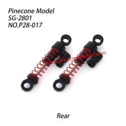 P28-017 Rear shock absorber Parts For Pinecone Model SG2801 RC Car