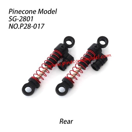 P28-017 Rear shock absorber Parts For Pinecone Model SG2801 RC Car