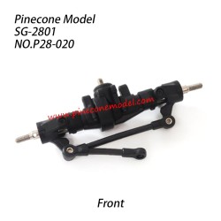 P28-020 Front axle assembly Parts For Pinecone Model SG2801 RC Car