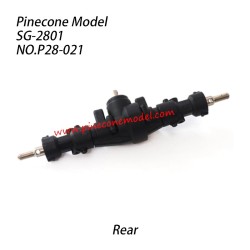 P28-021 Rear axle assembly Parts For Pinecone Model SG2801 RC Car