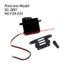 P28-024 8g 3-wire Steering servo assembly Parts For Pinecone Model SG2801 RC Car