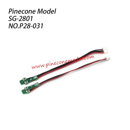 P28-031 Taillight assembly Parts For Pinecone Model SG2801 RC Car