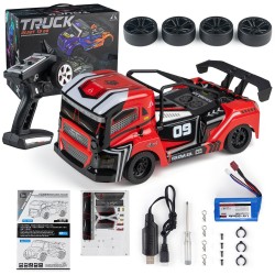 PINECONE Model SG 1609 1/16 Drift RC Truck red package