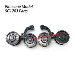 Center idler wheel (left/right) Parts For Pinecone Model SG-1203 top