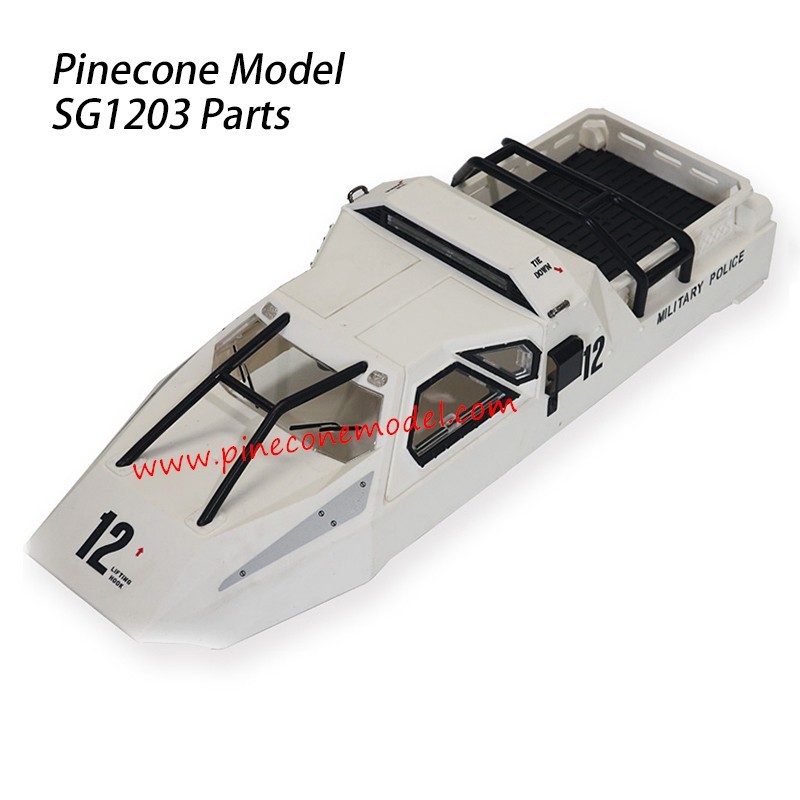 P12001 Housing Assembly Parts For Pinecone Model SG-1203 White P12001 Housing Assembly Parts For Pinecone Model SG-1203 White