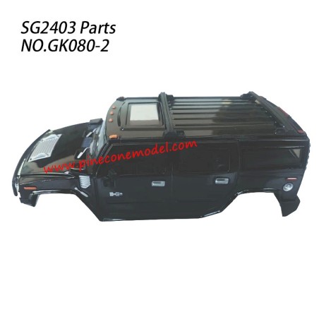 GK080-2 Car Shell 1 Parts For Pinecone Model SG2403 RC Truck