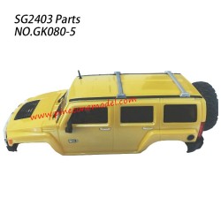 GK080-5 Car Shell 4 Parts For Pinecone Model SG2403 RC Truck