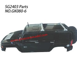 GK080-6 Car Shell 5 Parts For Pinecone Model SG2403 RC Truck