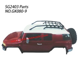 GK080-9 Car Shell 8 Parts For Pinecone Model SG2403 RC Truck
