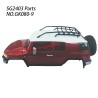 GK080-9 Car Shell 8 Parts For Pinecone Model SG2403 RC Truck