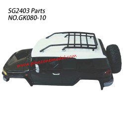 GK080-10 Car Shell 9 Parts For Pinecone Model SG2403 RC Truck