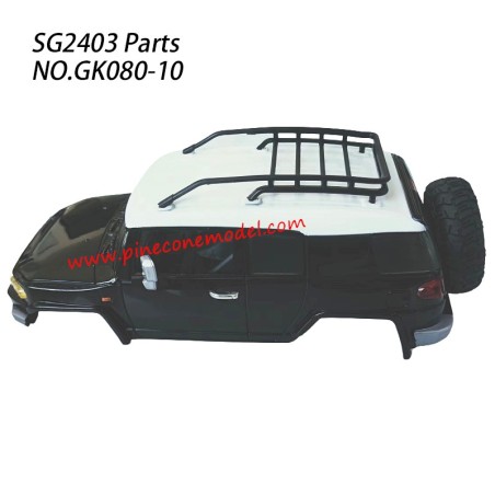 GK080-10 Car Shell 9 Parts For Pinecone Model SG2403 RC Truck