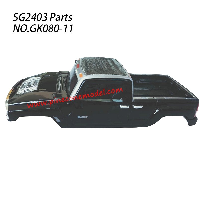 GK080-11 Car Shell 10 Parts For Pinecone Model SG2403 RC Truck