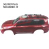 GK080-13 Car Shell 12 Parts For Pinecone Model SG2403 RC Truck