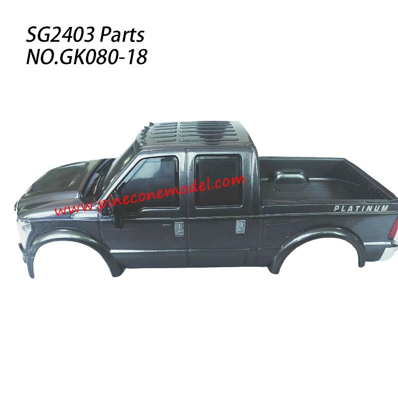 GK080-18 Car Shell 17 Parts For Pinecone Model SG2403 RC Truck
