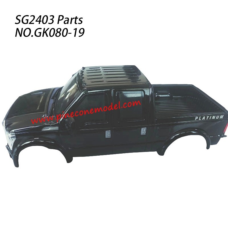 GK080-19 Car Shell 18 Parts For Pinecone Model SG2403 RC Truck